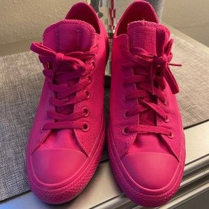 Converse Monochrome Pink Sneakers